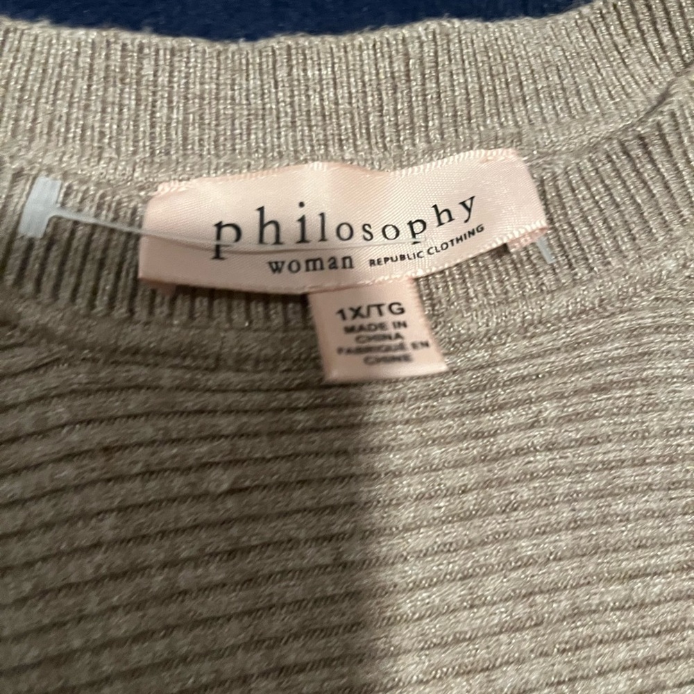 Philosophy sweatshirt